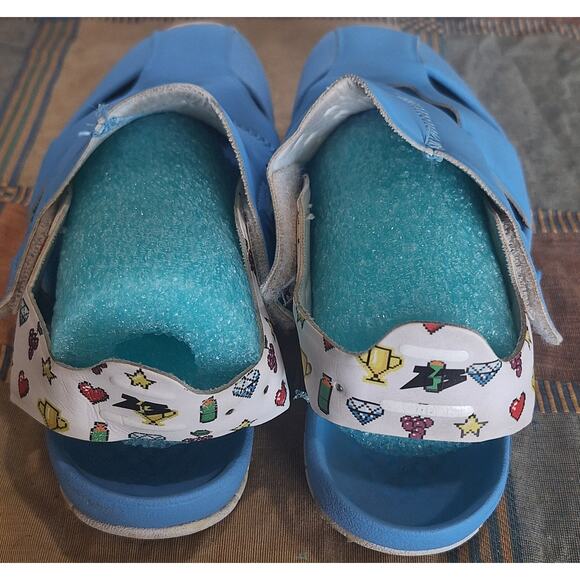 Nike kids Jordan Flare DM8973-417 University blue/white- youth size 2 - Picture 6 of 9